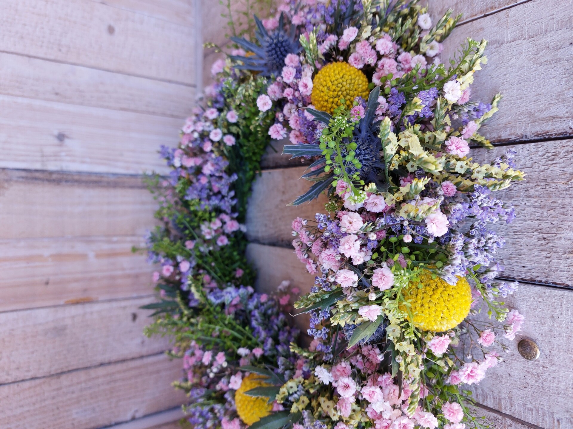 Firmenevent Workshop Lüneburg – Blumenkranz binden