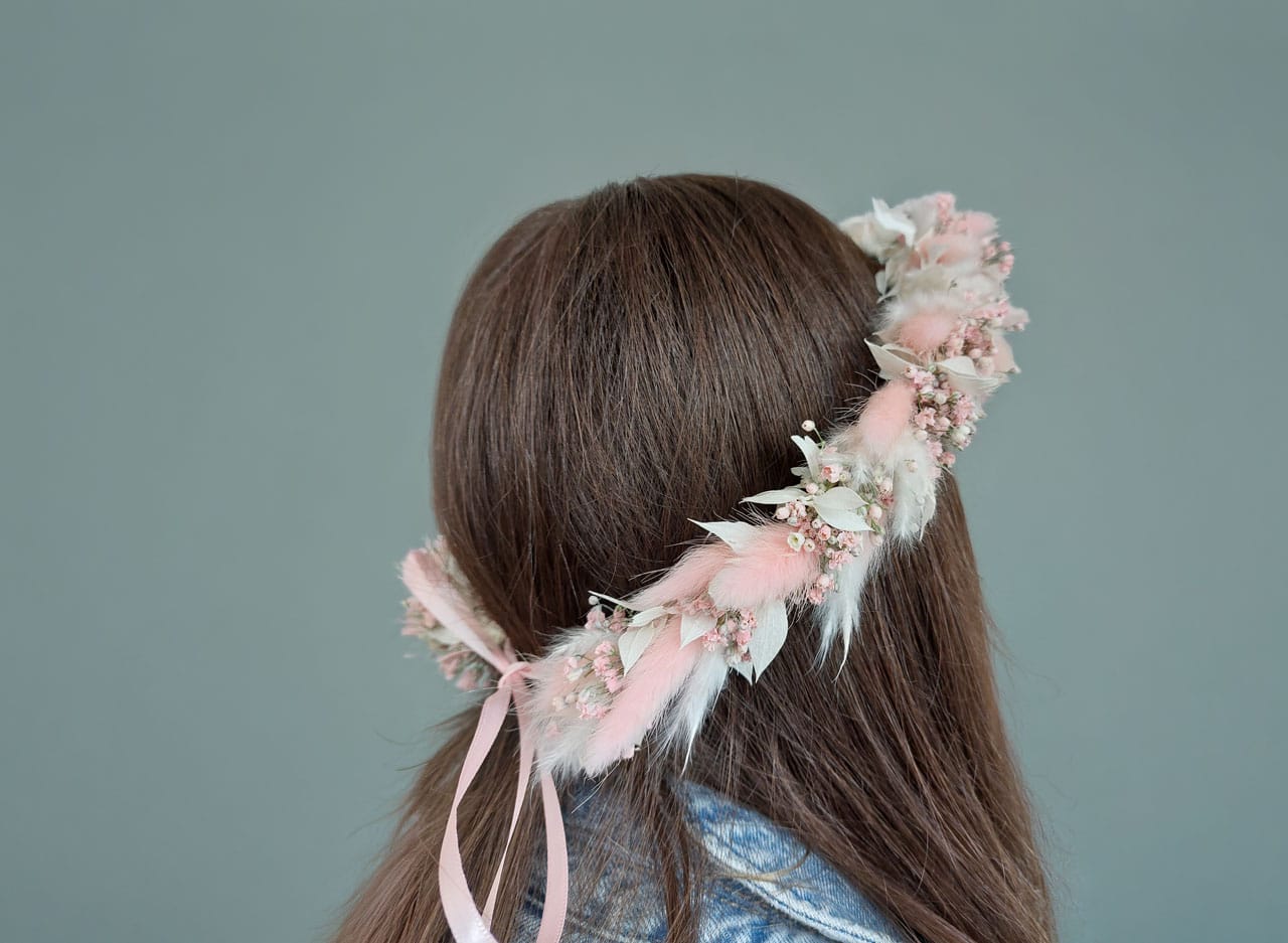 Junggesellinnenabschied Workshop Lüneburg – Blumenkranz binden