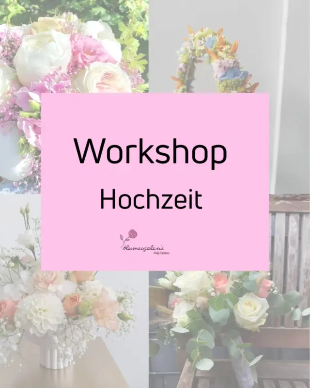 Neu bei uns! 
Wir bieten Workshops zum Thema Hochzeit an! 
Alle Wichtigen Informationen dazu siehst du in unserem Beitrag! 🌸
Wir freuen uns auf euch!
#Workshops #lüneburg #Blumengalerie #Hochzeit #Neu