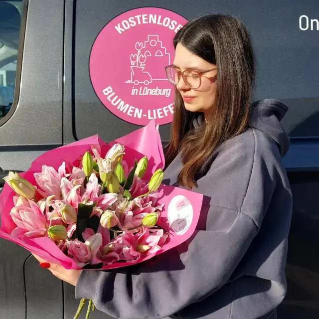 Ein Lilientraum 💐🌷

#lilien #strauss #blumengalerieantjecardano #Pink #blumenliebe