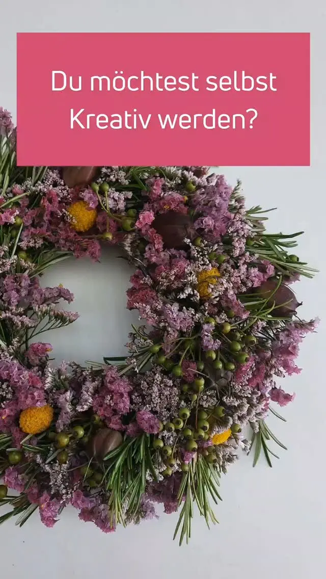 Du möchtest Kreativ werden? 
Dann bist du bei uns genau richtig! 
Melde dich jetzt an für unseren Blumenkranz Workshop am 09.10 um 19 Uhr in der Blumengalerie Antje Cardano. 

Wir freuen uns auf dich! 

#workshop #lüneburg #Blumengalerieantjecardano #blumen #herbst